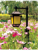 China-arbeiten Solarrasen-Lampen außerhalb der Patio-Tabellen-Solarlichter Spike Stone Torch-druckgießender Aluminiumlampenkörper im Garten